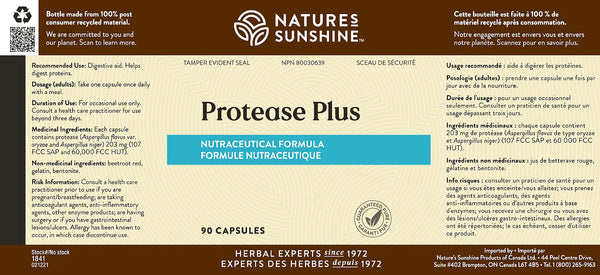 Protease Plus (90 capsules)