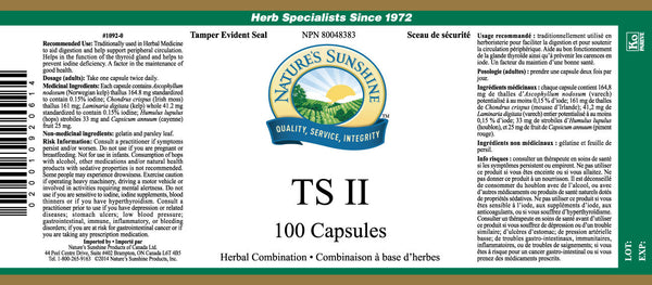 TS II (100 capsules)