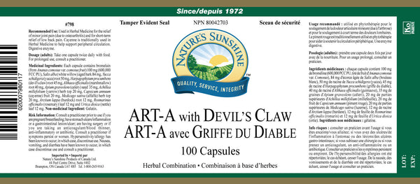 ART-A with Devil's Claw (100 caps)