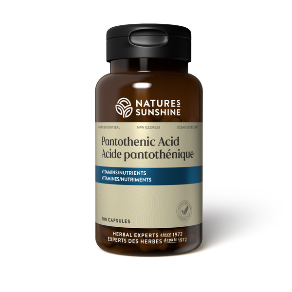 Pantothenic Acid (100 capsules)