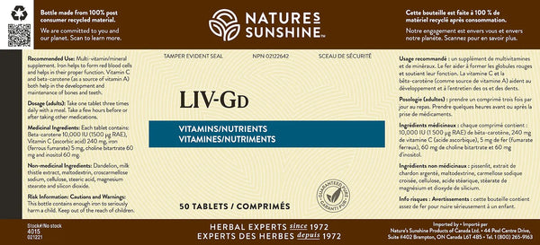 LIV-Gd (50 tablets)