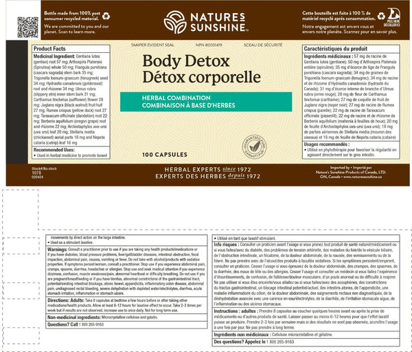 Body Detox (100 caps)