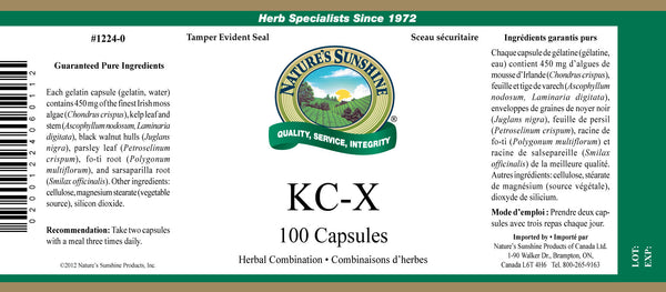 KC-X (100 capsules)