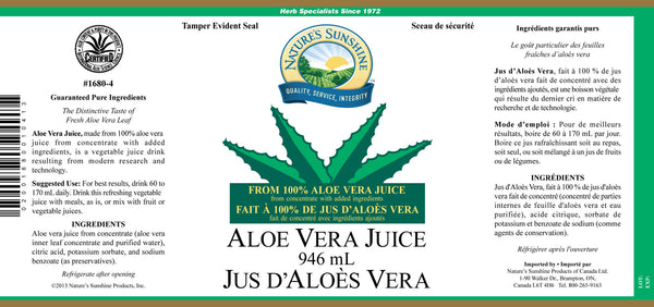 Aloe Vera Juice (946 ml)