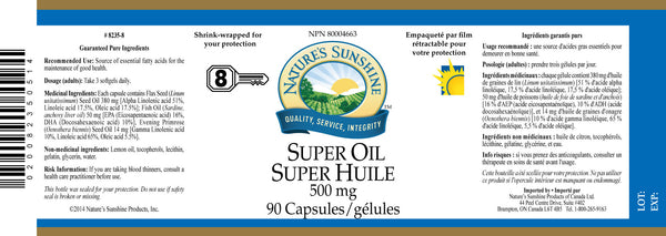 Super Oil (90 soft gel capsules)