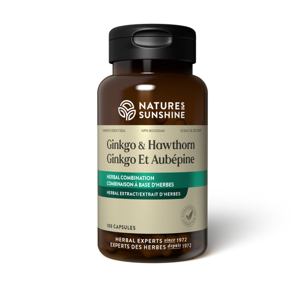 Ginkgo & Hawthorn (100 capsules)