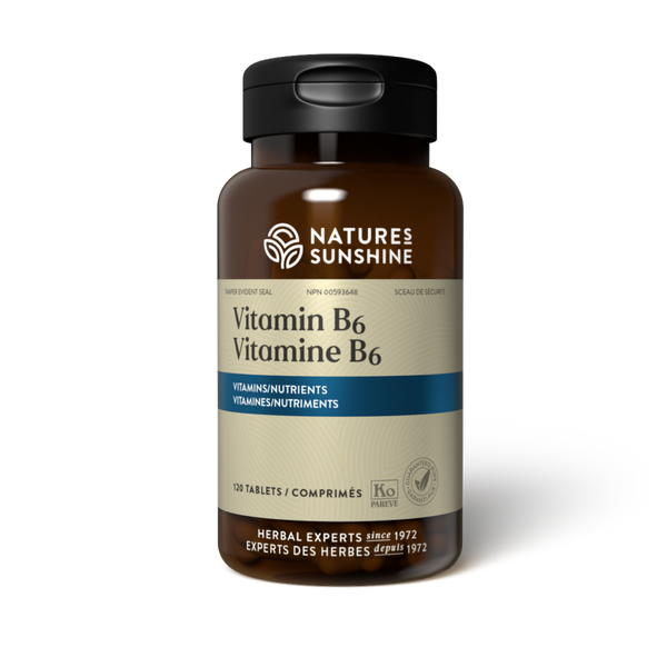 Vitamin B6  50 mg (120 tablets)